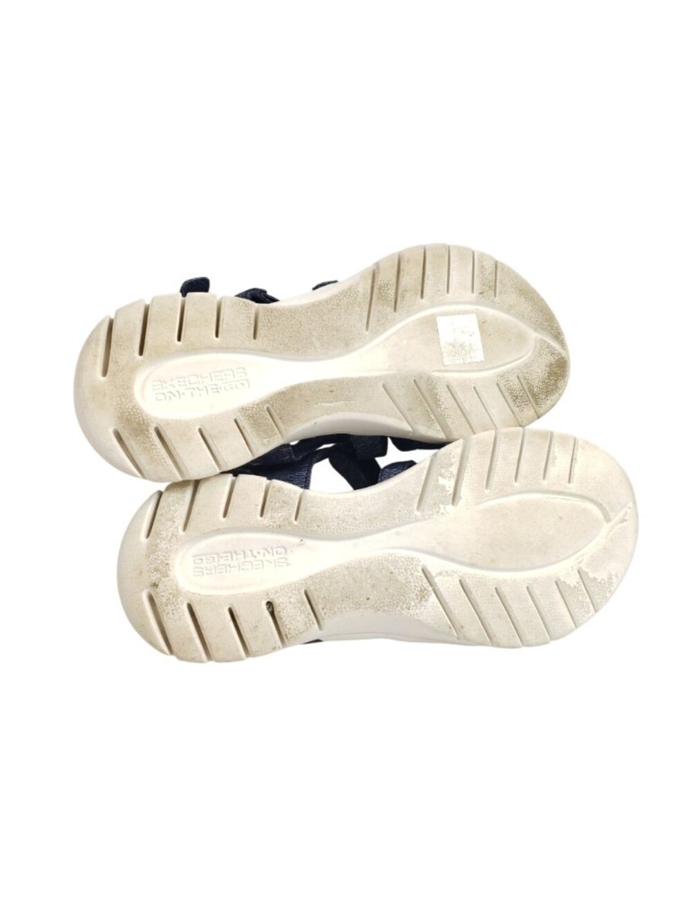 Skechers Flex Comfort Womens Size 8 Navy Blue Sandals Open Toe - Picture 8 of 9